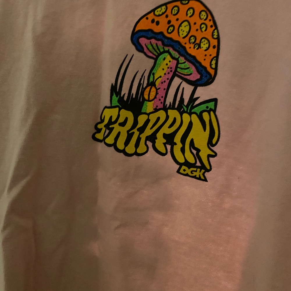 dgk Pink mushroom shirt